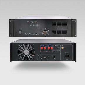 3U機(jī)型大功率純后級(jí)定壓功放黑色